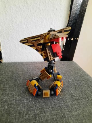 Lego 7325 La Estatua de la Cobra Maldita.