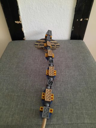 Lego 7325 La Estatua de la Cobra Maldita.