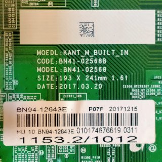 Se Vende Placa Main Board TV Samsung BN41-02568