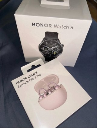 Pack Honor Watch 6 y Earbuds Clip 2 Pro
