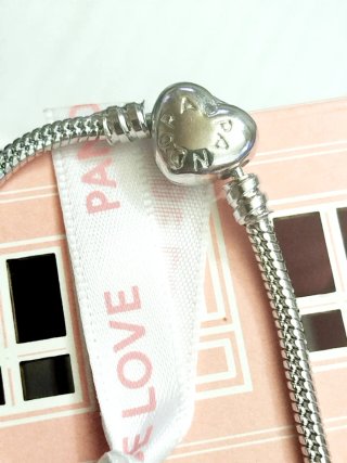 Pulsera Pandora Plata Flor Dorada