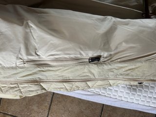 Abrigo acolchado Jordan beige