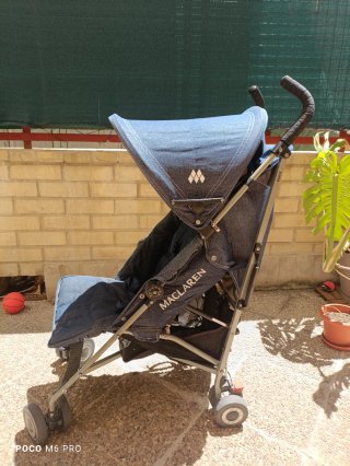 Silla de paseo Maclaren plegable
