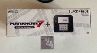 Nintendo 2DS Edición Mario Kart 7 Azul Nueva