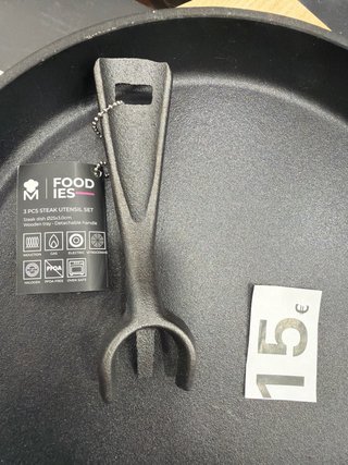 Piedra Horno Masterpro Hierro Fundido Ø 25cm
