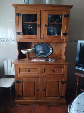 Mueble de cocina madera estilo antiguo