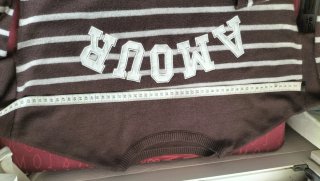 Jersey rayas AMOUR talla única