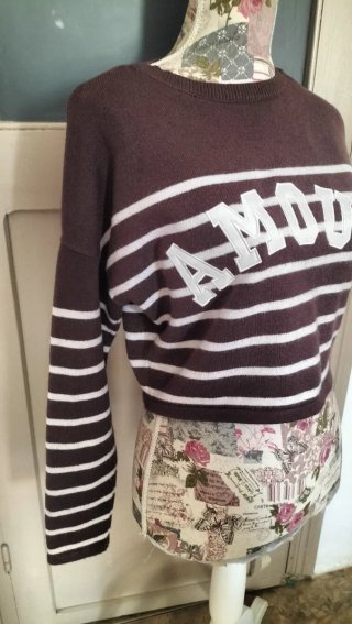 Jersey rayas AMOUR talla única
