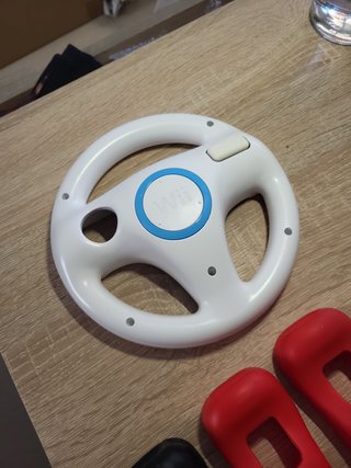 Fundas Originales Nintendo Wii + 2 Volantes