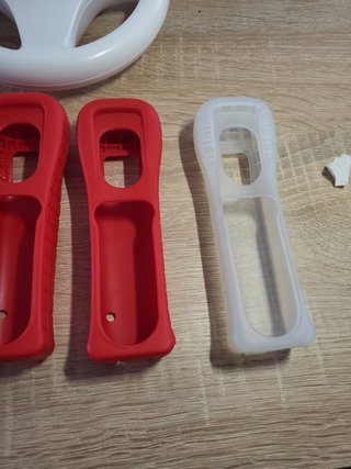Fundas Originales Nintendo Wii + 2 Volantes