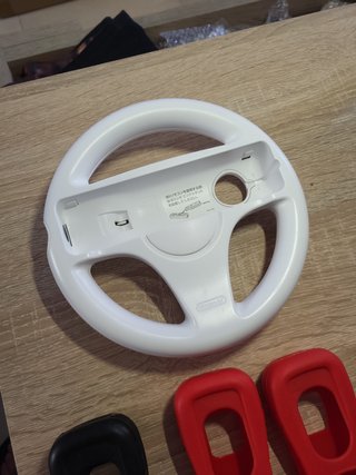 Fundas Originales Nintendo Wii + 2 Volantes