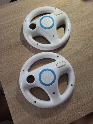 Fundas Originales Nintendo Wii + 2 Volantes