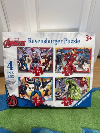 Puzzle Ravensburger 4 en 1 Avengers