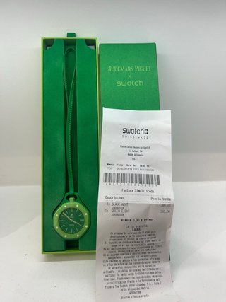Audemars Piguet x Swatch Royal Pop Green Eight