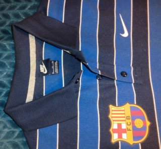 Polo Nike FC Barcelona Rayas