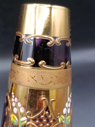 Jarrones de cristal artístico de Bohemia