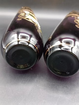 Jarrones de cristal artístico de Bohemia