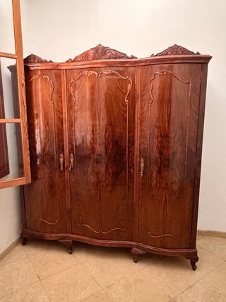 Mueble de madera escritorio antiguo