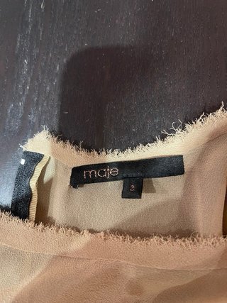 Vestido Maje Beige