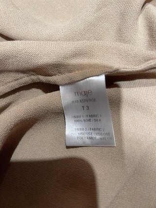 Vestido Maje Beige