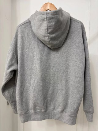 Sudadera Gris con Cremallera Pull&Bear