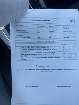 Volkswagen Golf 2025