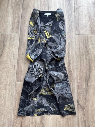 Vestido Kimono See by Chloé, seda 100%