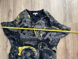 Vestido Kimono See by Chloé, seda 100%