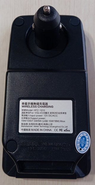Base Carga Inalámbrica Qi 15W