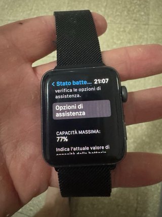 Apple Watch Serie 3 Nero