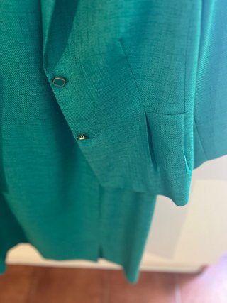 Vestido y Chaqueta Talla 48 Manga Francesa