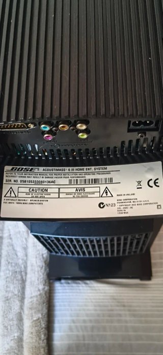 Sistema de Sonido Denon/Bose Negro