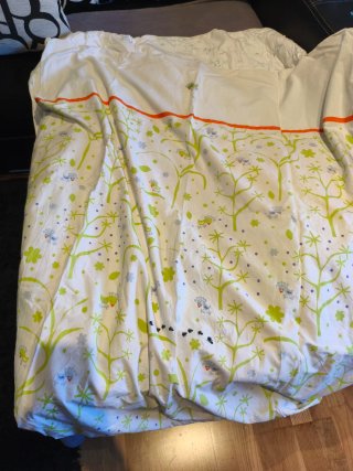 Nórdico cuna estampado infantil