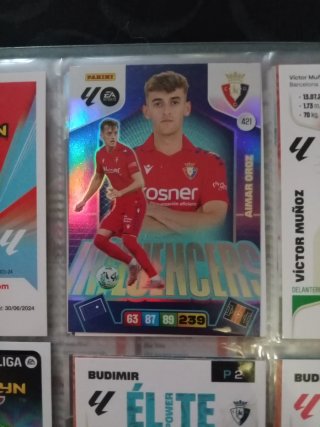 Pack cromos MEGACRACKS 2025-26 C.A.Osasuna
