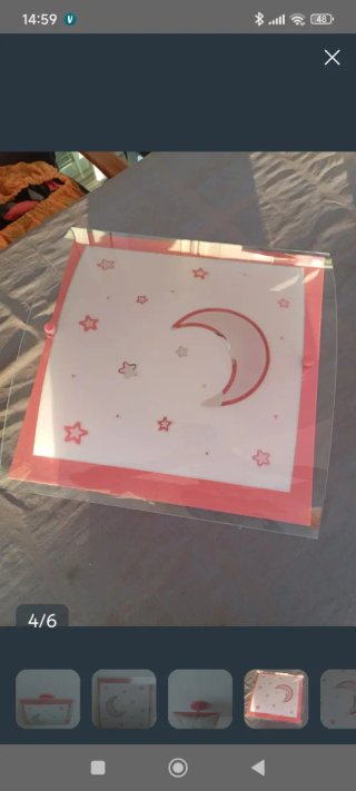 Lampara infanti luna/estrellas luminosas nocturnas