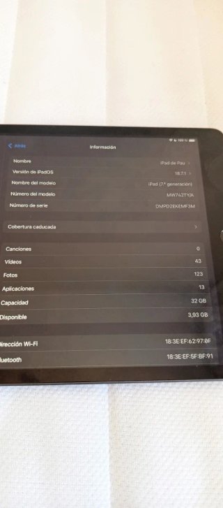 iPad 7 generación