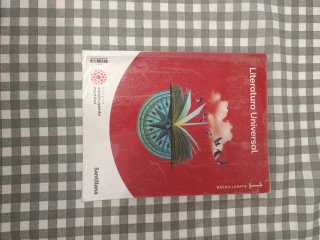 libro de literatura universal 1° bach