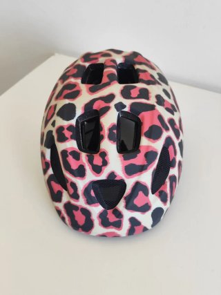 Casco bicicleta niña estampado