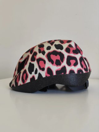Casco bicicleta niña estampado