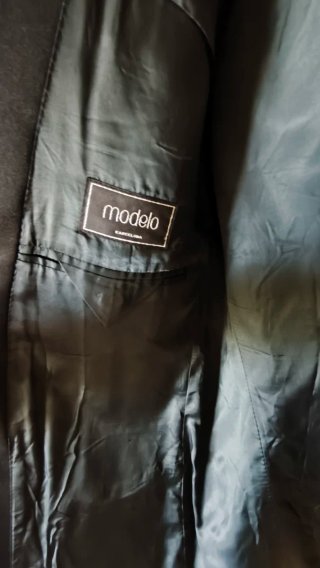 Americana Yuste Negra Sastrería Modelo