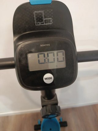 Bicicleta Estática Elíptica Negra