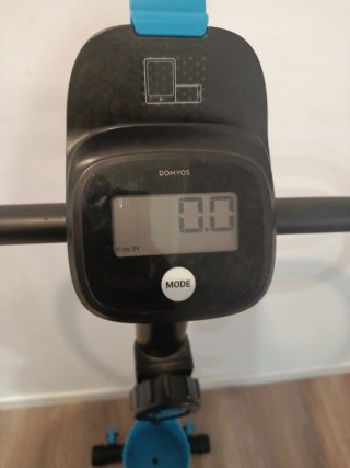 Bicicleta Estática Elíptica Negra