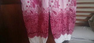 Pantalón veraniego estampado talla única