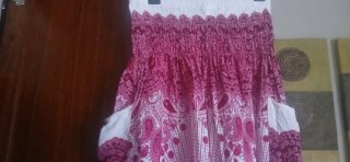Pantalón veraniego estampado talla única