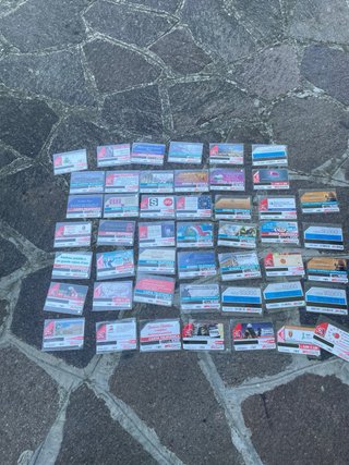 Collezione tessere telefoniche
