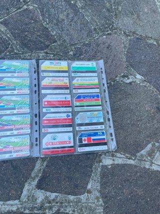Collezione tessere telefoniche