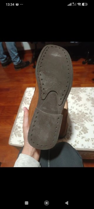Fluchos Zapateros de Piel Marrones