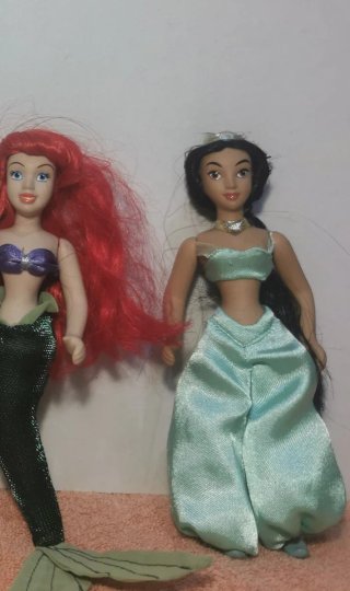 Bambole Disney in porcellana