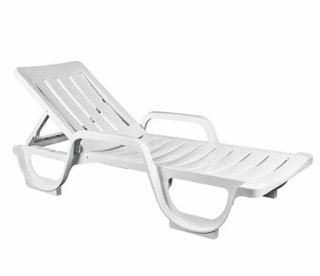 Tumbona 190x66 cm con Reposabrazos у 4 Posiciones
