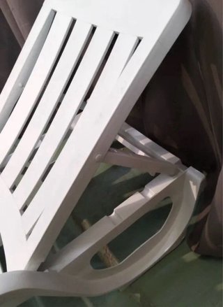 Tumbona 190x66 cm con Reposabrazos у 4 Posiciones